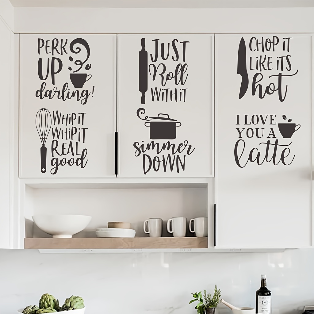 Kitchen Quotes Wall Stickers / Wall Decals