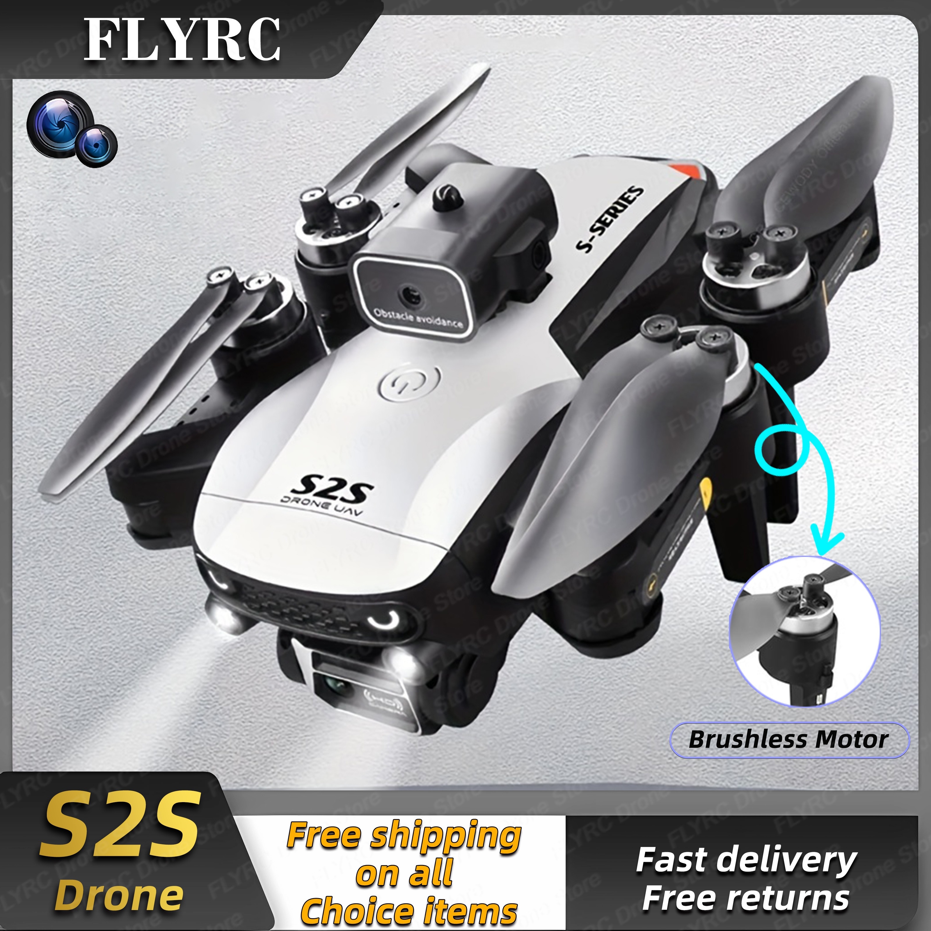 Folgen Sie SIS-Pro MAX RC Drone Performance Edition UHD Kamera  Hindernisvermeidung Luftbildfotografie Brushless Motor Faltbarer Quadcopter  Spielzeug