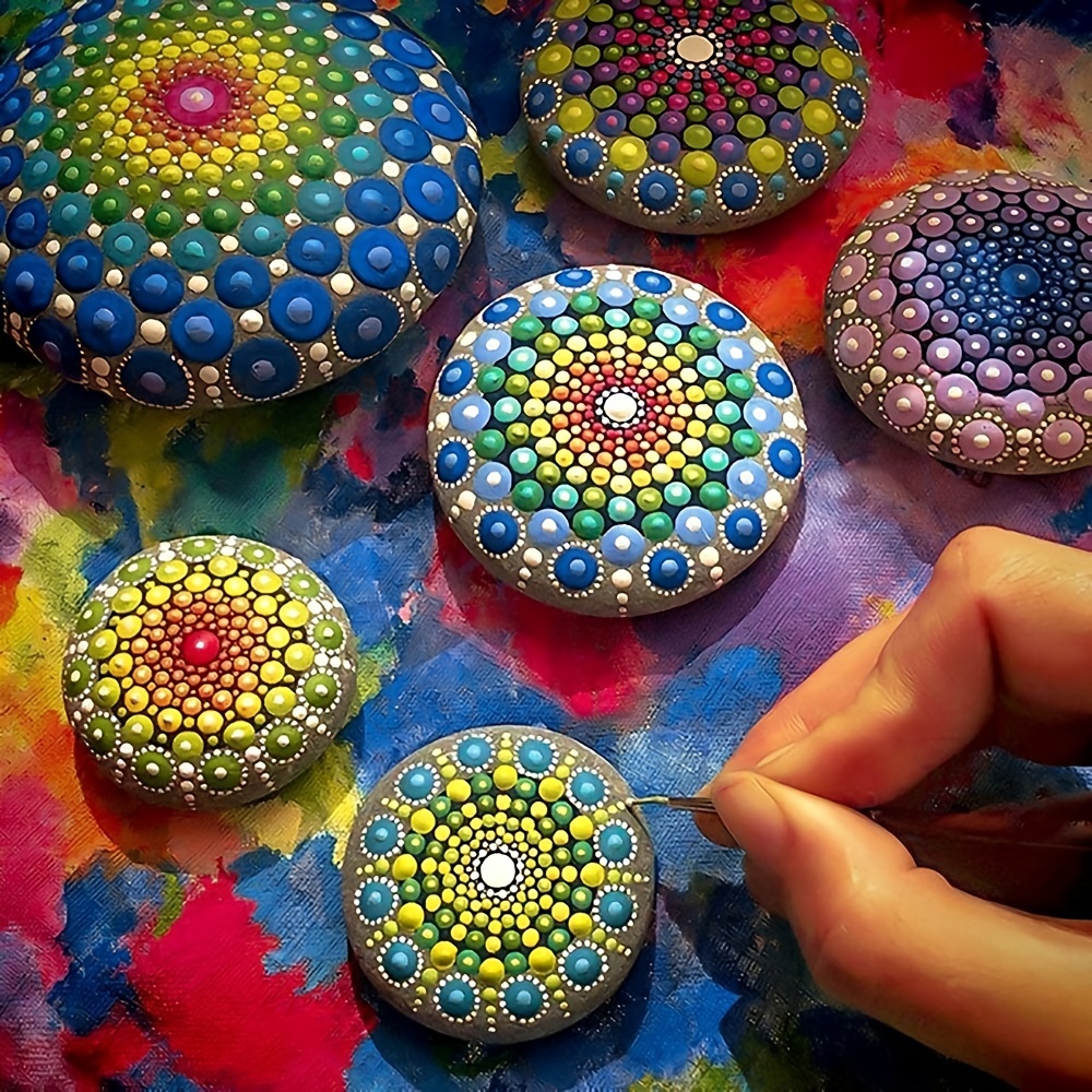 Buy Mandala Rock Dotting Tools Art Painting Tools Set, Mandala