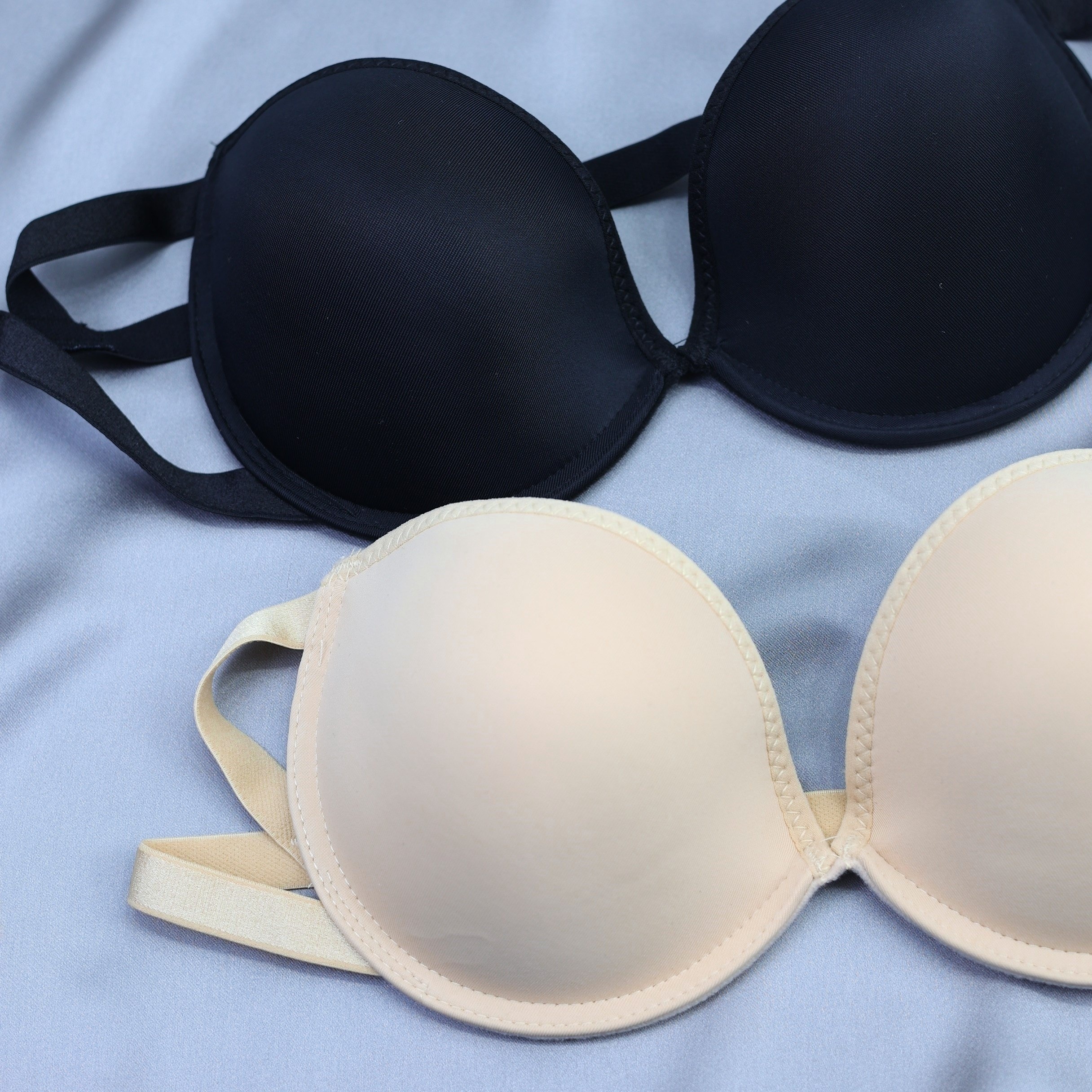 Solid Strapless Push Up Bra