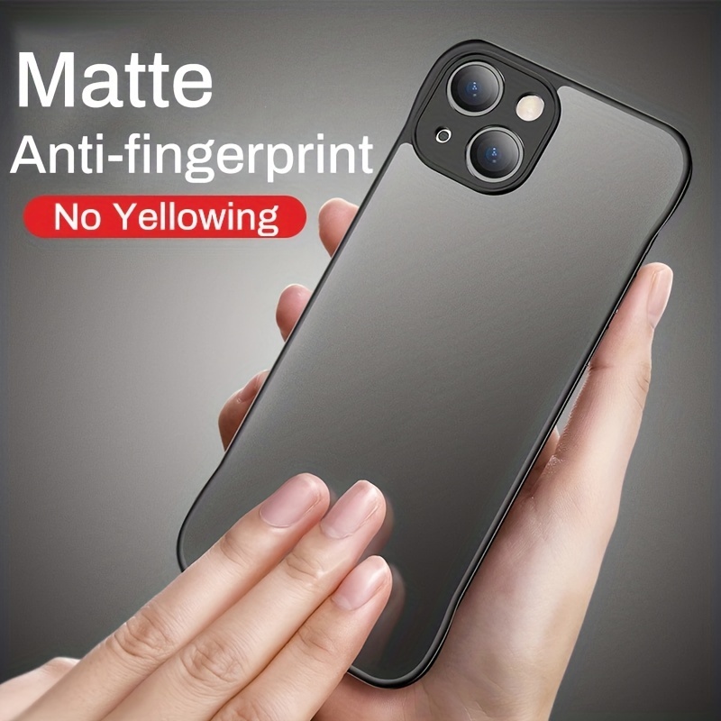 Metall Magnetische Matte Fall Für iPhon 12 13 14 Pro Max 14Plus