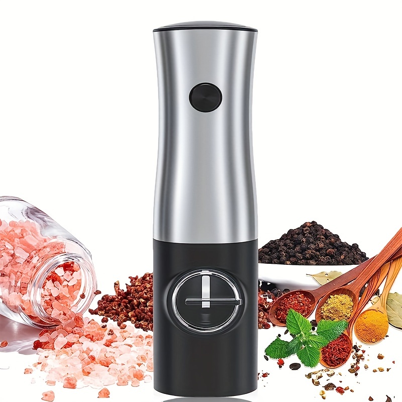 Pepper Grinder Electric Salt And Pepper Mill Household - Temu