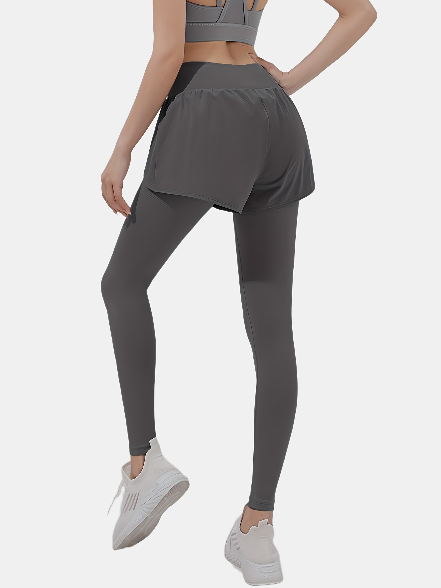 Sport Sets: Women's Golf Tennis Crop Top & High Waist Skirt