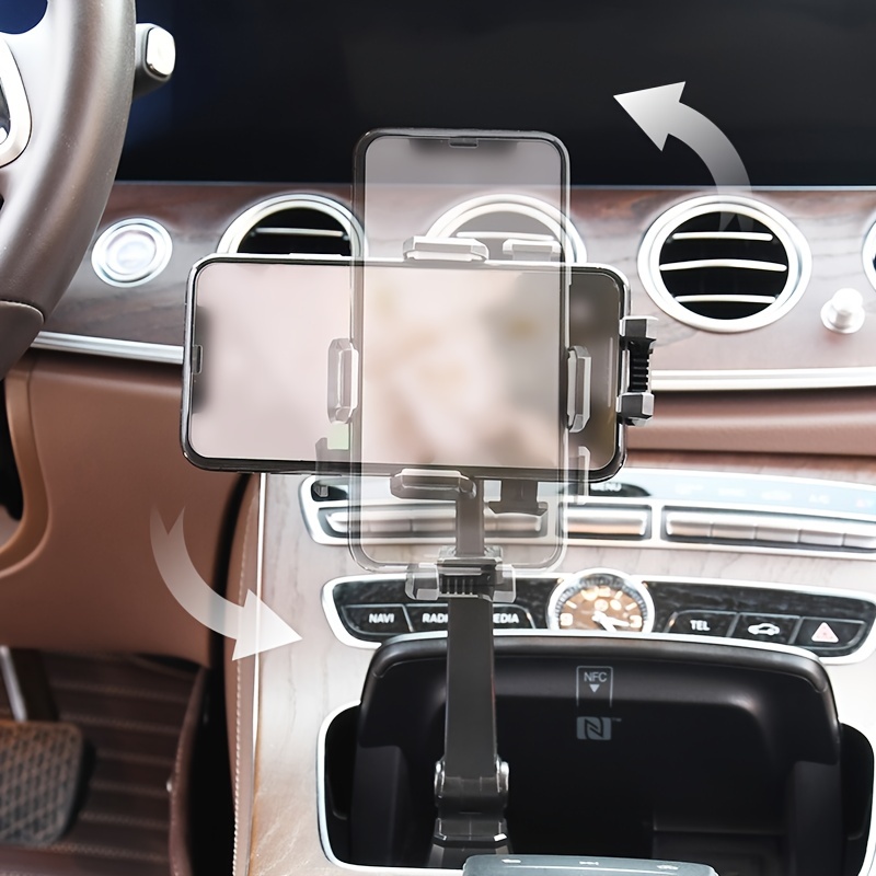 Getränkehalter-Telefonhalterung für Auto, Auto-Telefonhalter mit  Getränkehalter für LKW-SUV, kompatibel mit allen Smartphones 3 bis 4  breit
