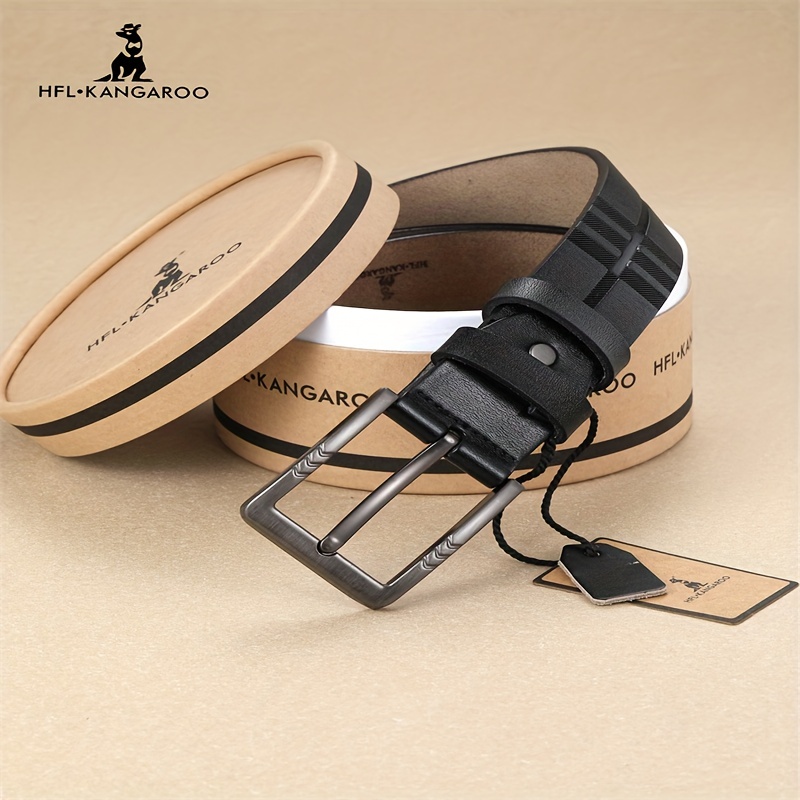 Designer Buckle Men Belts Genuine Leather Fashion Luxury Gift