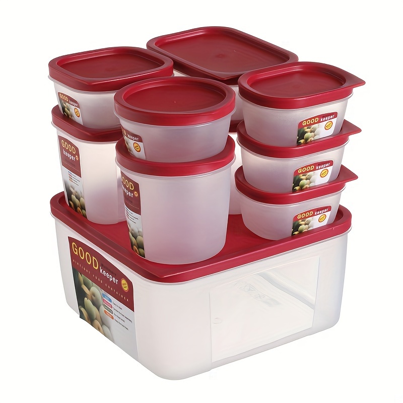 Giant Clear Storage Bags Meal Prep Containers 2 Compartment Pantry