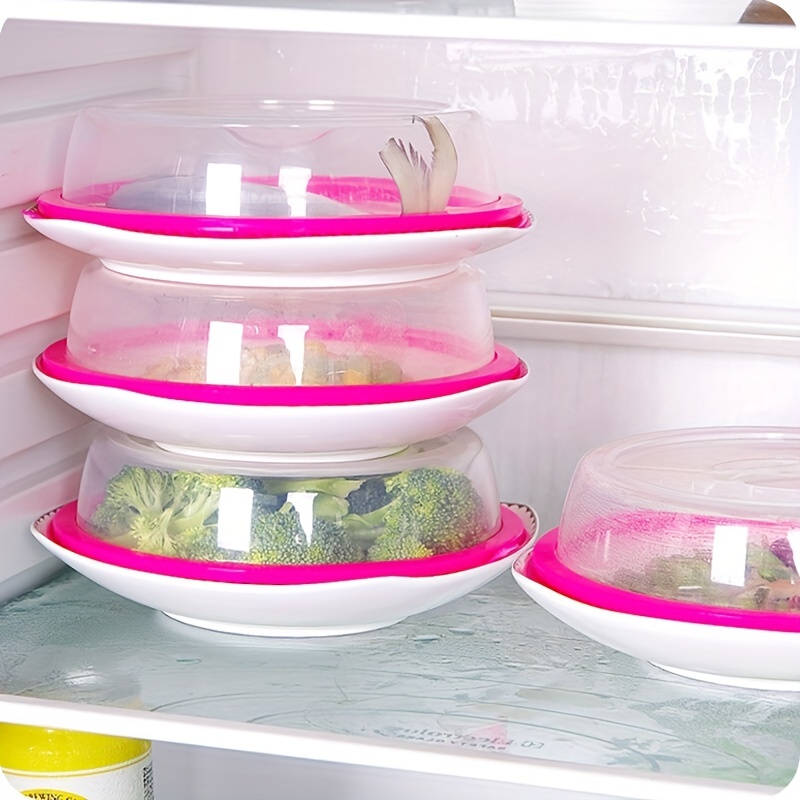 Transparent Silicone Sealing Cover For Refrigerator, Microwave Heating  Bowl, Fresh-keeping Dish