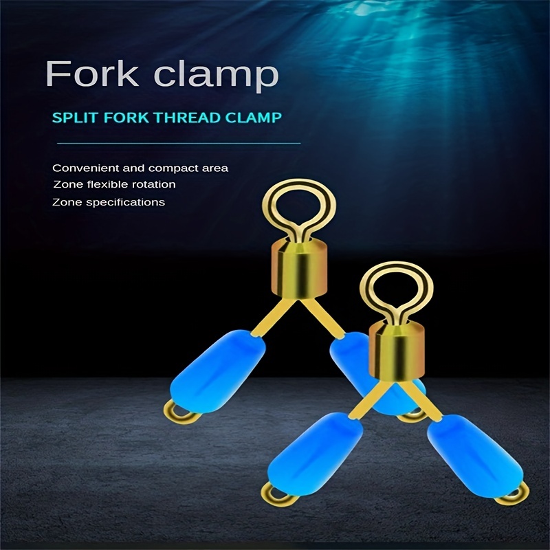 Three fork Wire Clamp Carp Fishing Tackle Securely Connect - Temu