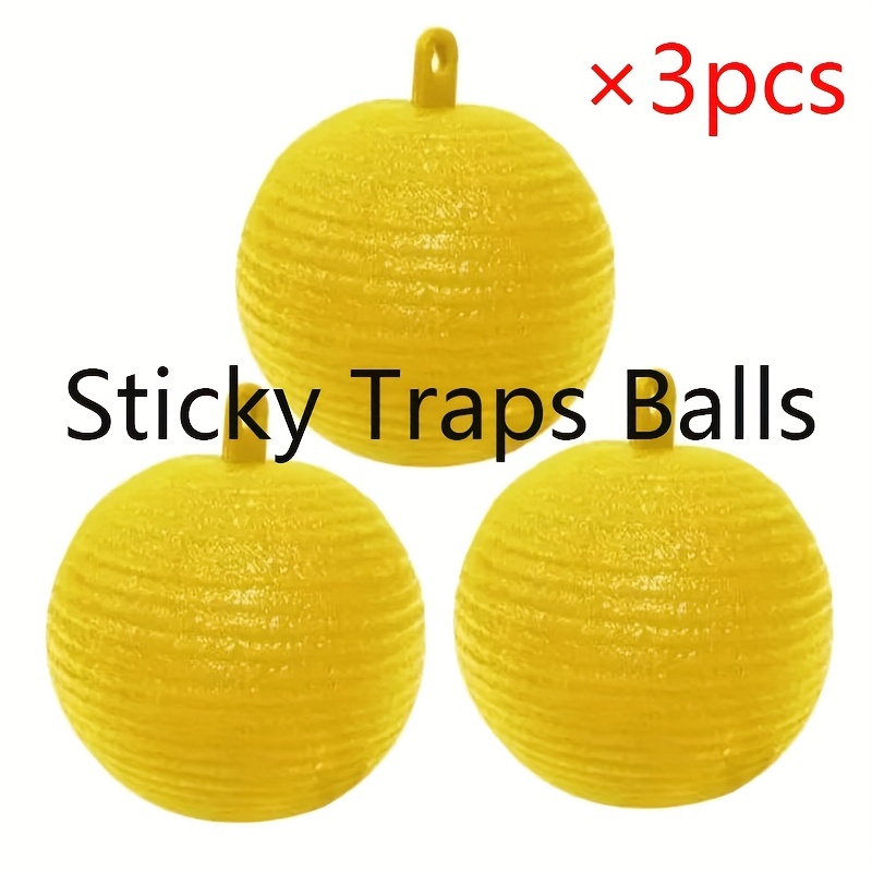 Sticky Traps Balls Houseplant Sticky Bug Traps - Temu