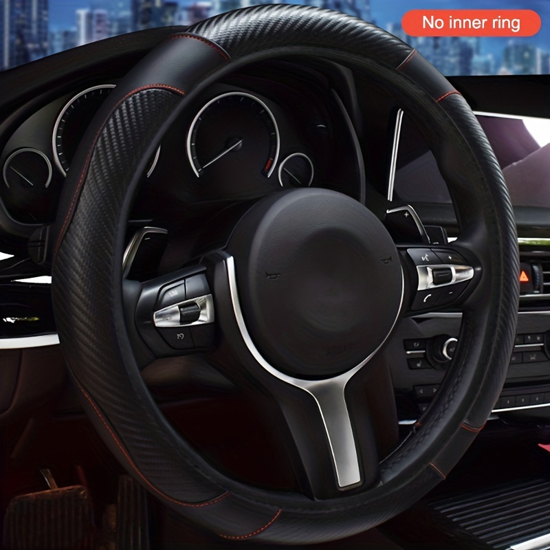 Upgrade Car's Look Comfort Instantly: Carbon Fiber Steering - Temu France