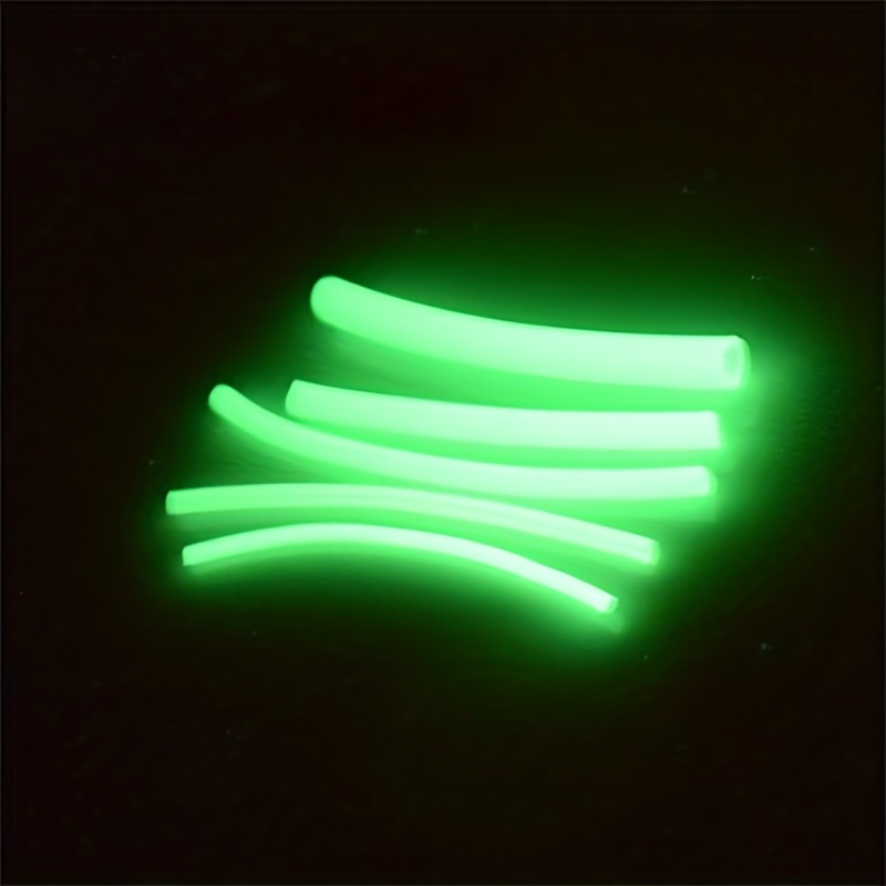 5m/Pack Luminous Silicone Tube For Fishing Line, Glow In The Dark