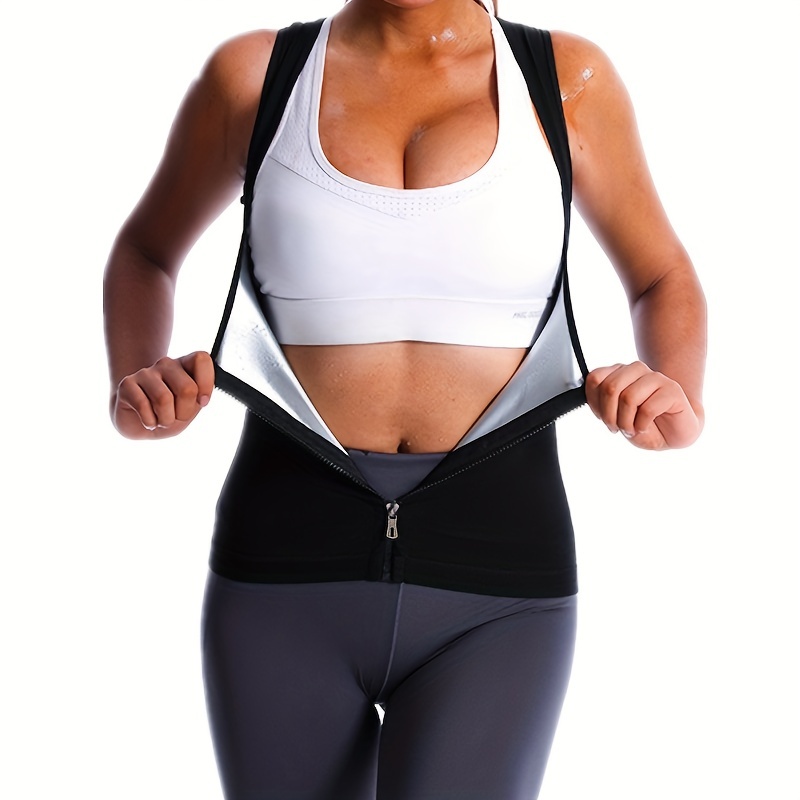 Sporty Waist Trainer Vest Slimming Hip Tummy Control Top - Temu