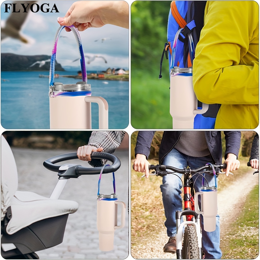 Soft Durable Silicone Water Bottle Handle, Water Bottle Carrier Sling -  Fits Most Bottles - Cup Accessories - Temu