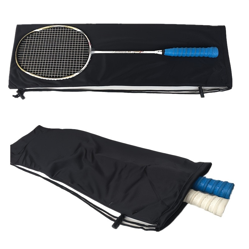 Housse de raquette de badminton 27 x 9 pouces pour sac de raquette unique  pour enfants adultes étanche, anti-poussière 