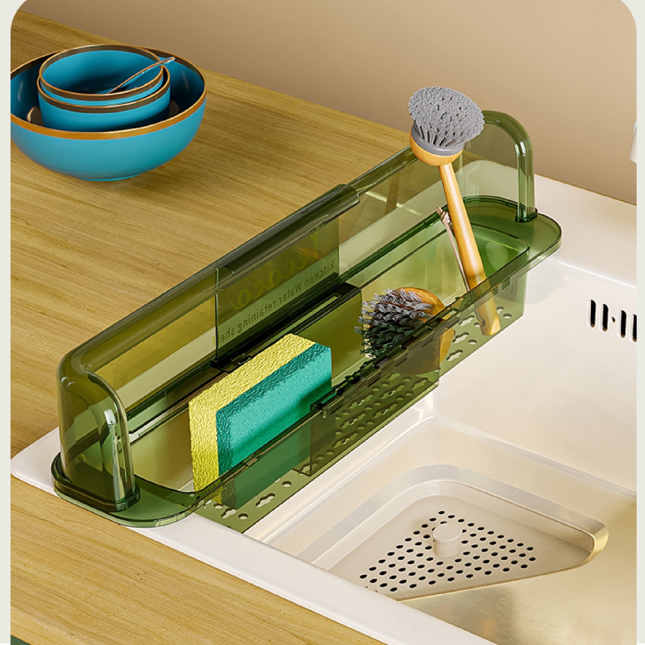 Kitchen Water Blocking Board Household Sink Dishwashing - Temu