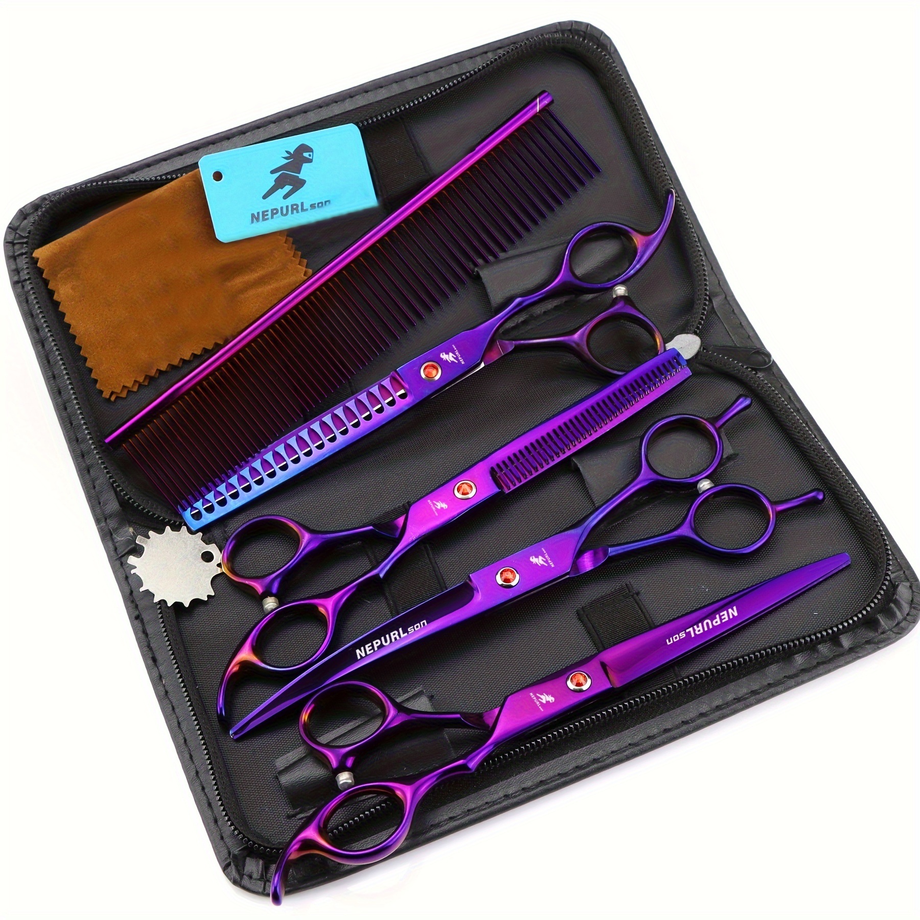 Grooming hotsell shears set