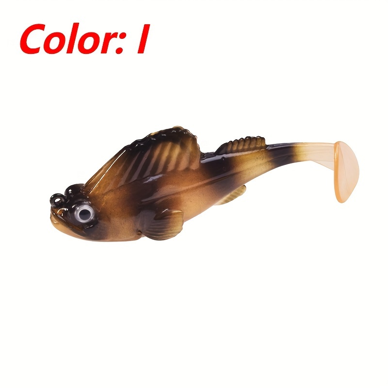 Rubber Soft Bait Lead Head Hook Paddle Tail Swimbait - Temu