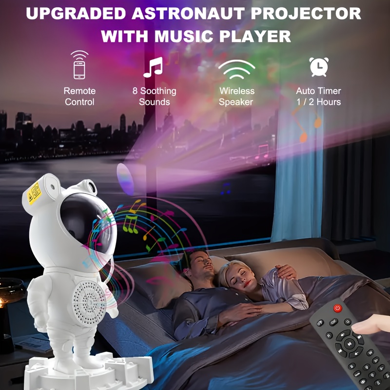 Décor de Stage Tuya projecteur Haut-parleur LED astronaute lampe