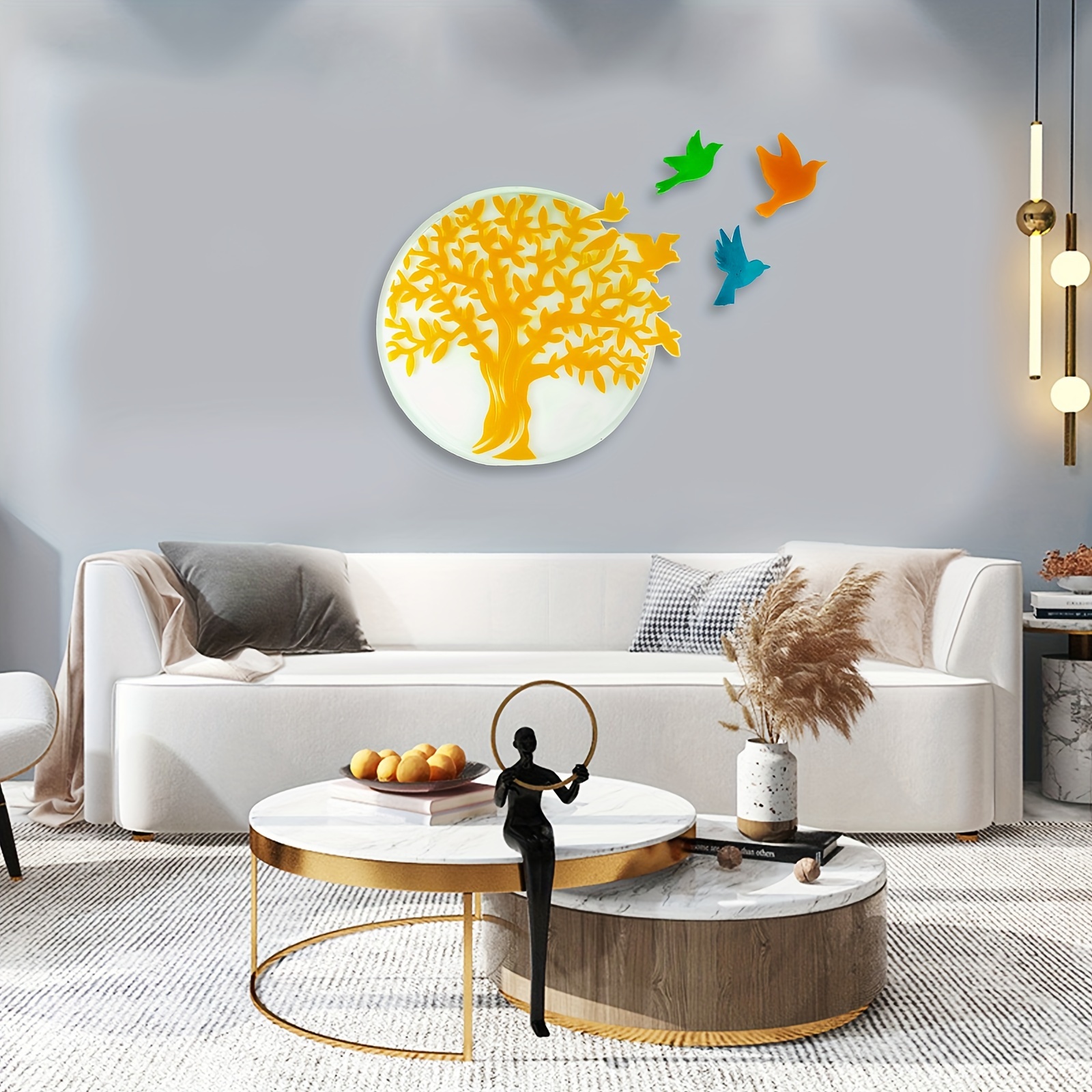 Tree Of Life Resin Earring Pendants Silicone Molds For Diy - Temu