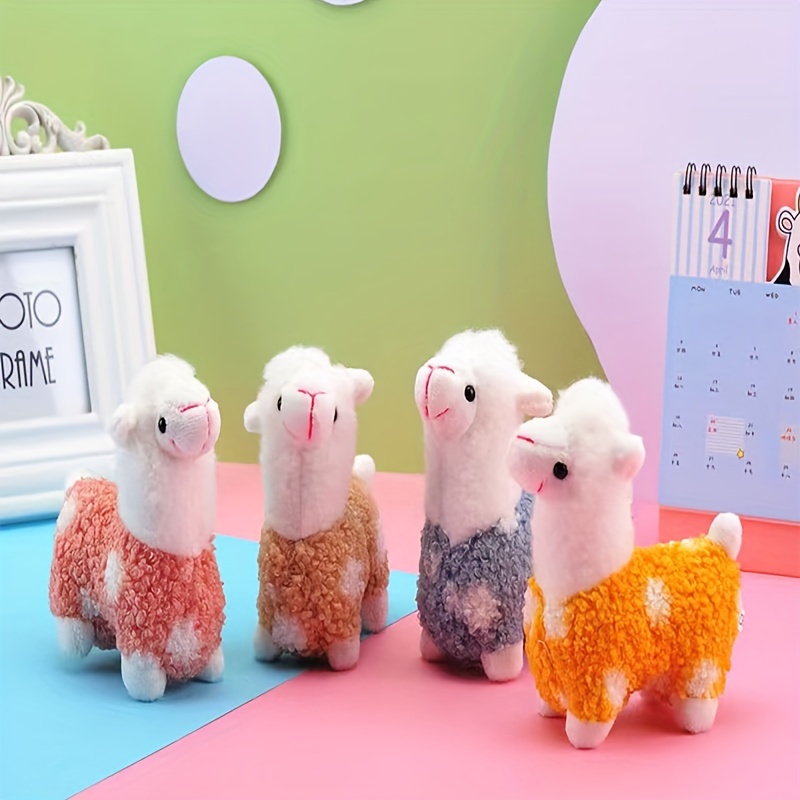 

Fabric Alpaca Llama Plush Toy, Medium Breed, Non-battery, Assorted Colors - Pack Of 1