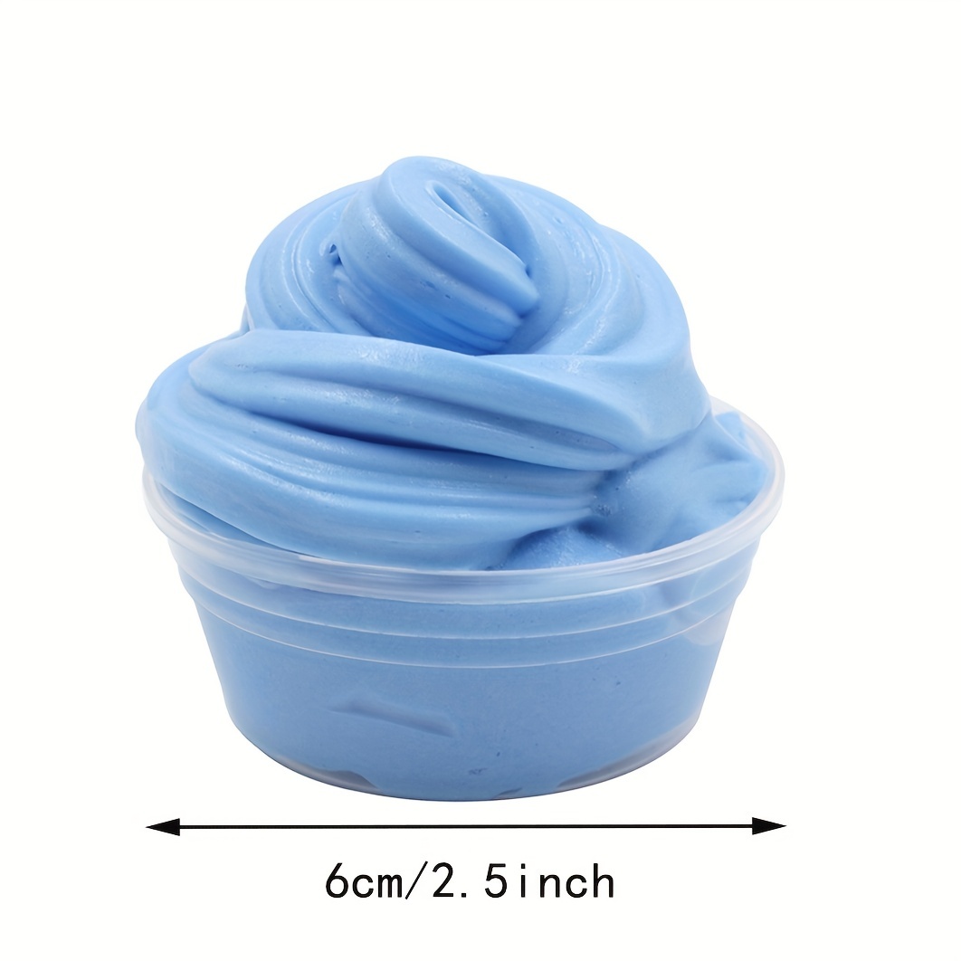 80ml Slime Fluffy Supplies Toys Soft Clay Light Plasticine Putty Flavor  Charms Gum Polymer Clay Slime For Antistress Modeling Clay Toys