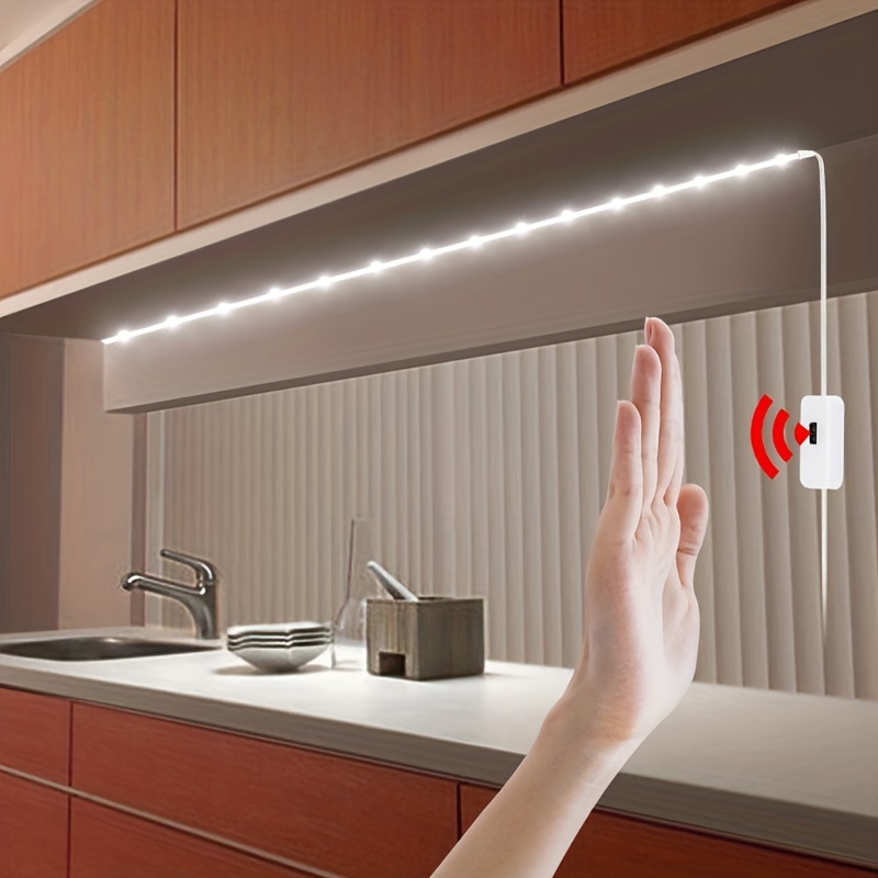 Tira de luces LED impermeables para iluminación del hogar, cinta de lámpara  de cocina de 1