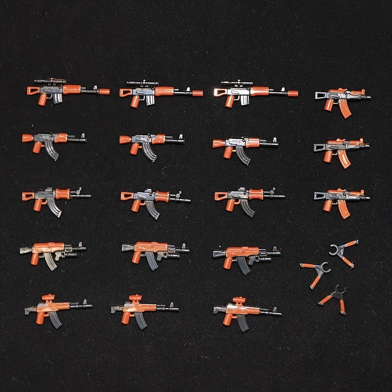 Weapon Model Accessories Figures, Swat Mini Block