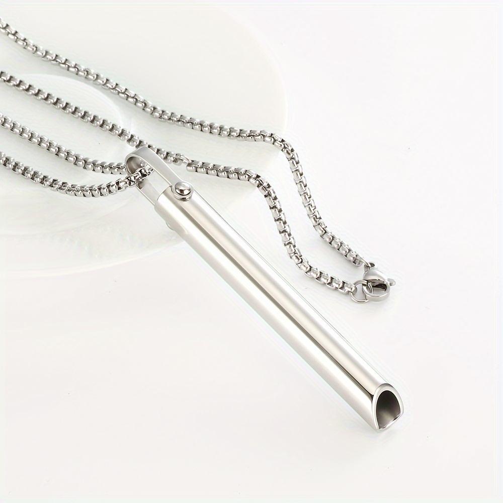 Positive Breathing Necklace Meditation Deep Breathing Sedation Tools
