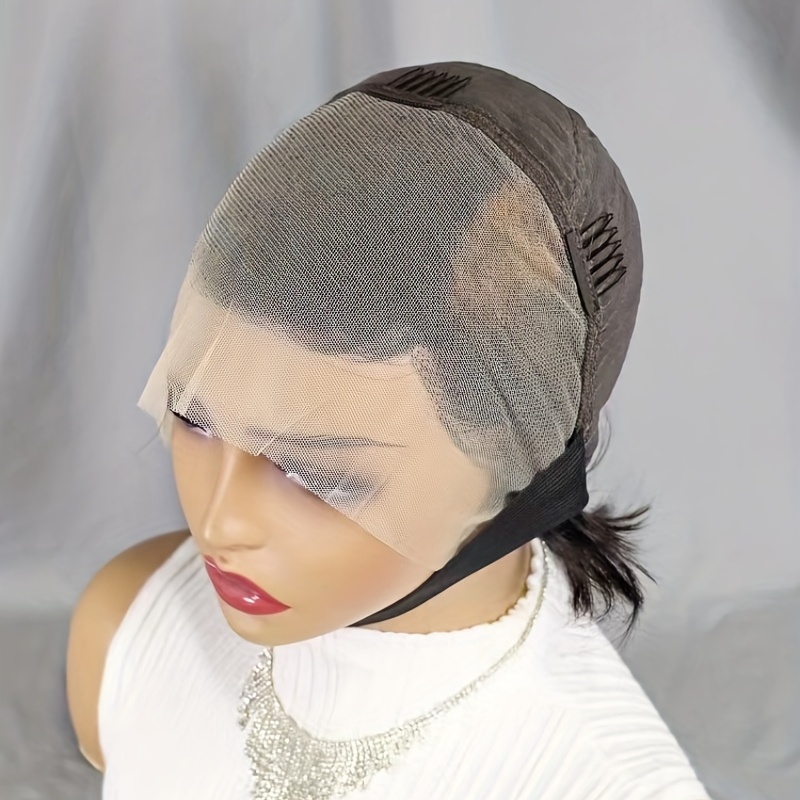 Colored Pixie Cut Wigs Straight 13x4 Lace Front Wigs Temu