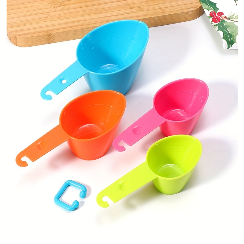 1Pcs Pet Food Scoop, Plastic Measuring Cup Pet Food Feeding Spoon