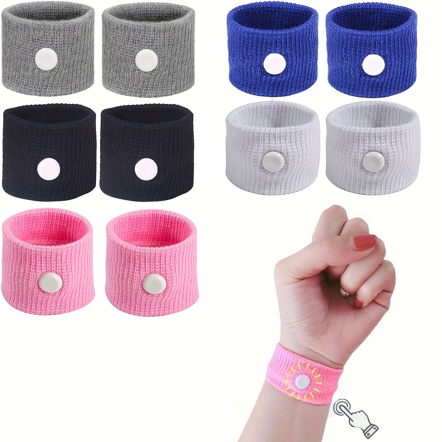 Anxiety Bracelet for Women-Adjustable Calming Acupressure Band