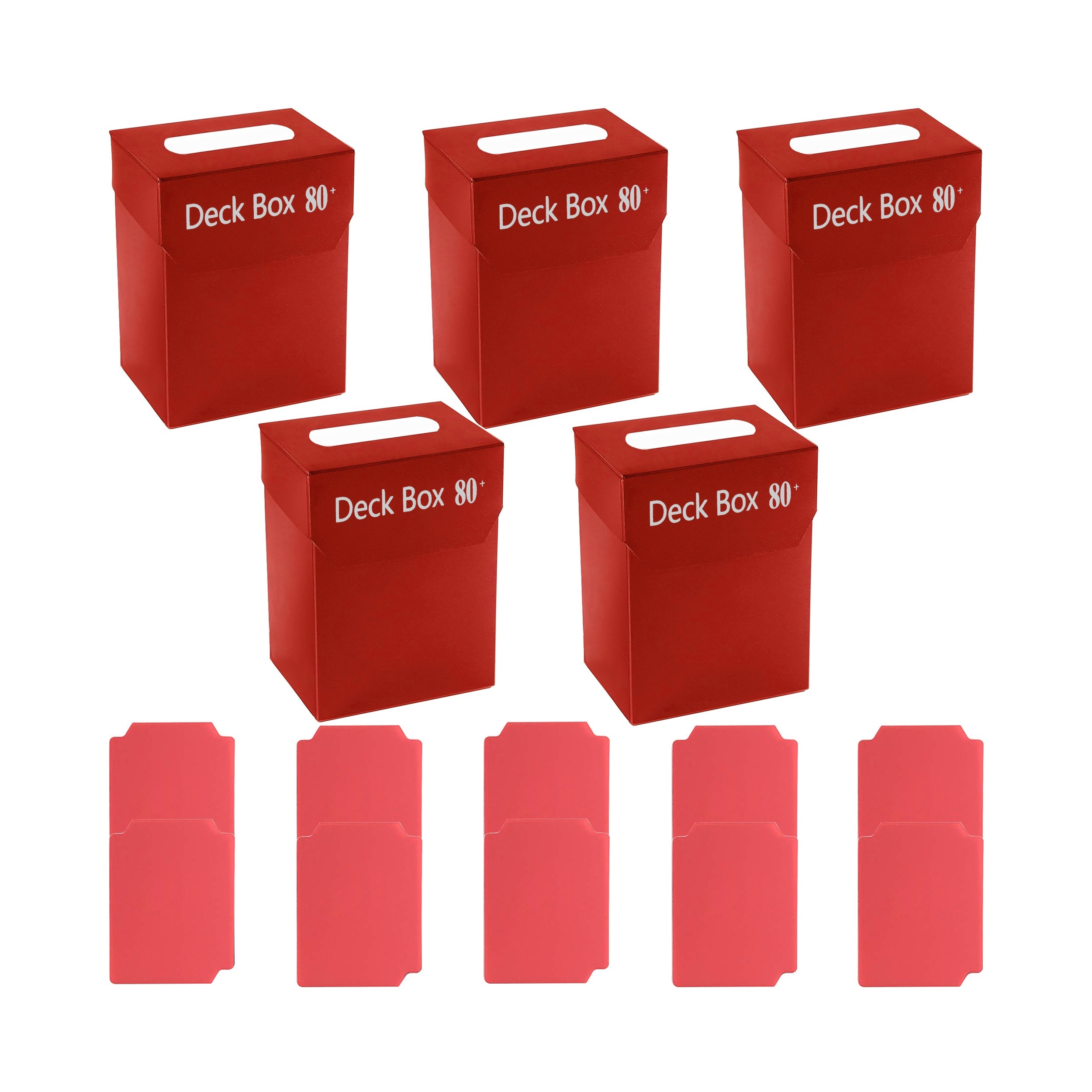 100+ Standard Deck Blocks With 2 Dividers/card Deck Box Mtg - Temu