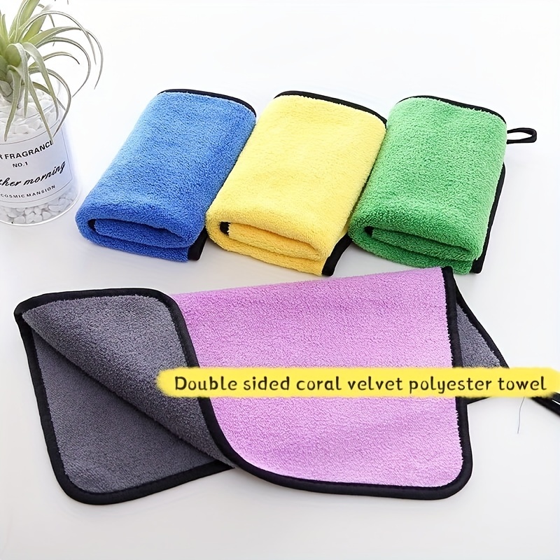 Super absorbent Double sided Car Wash Towels Quick drying - Temu