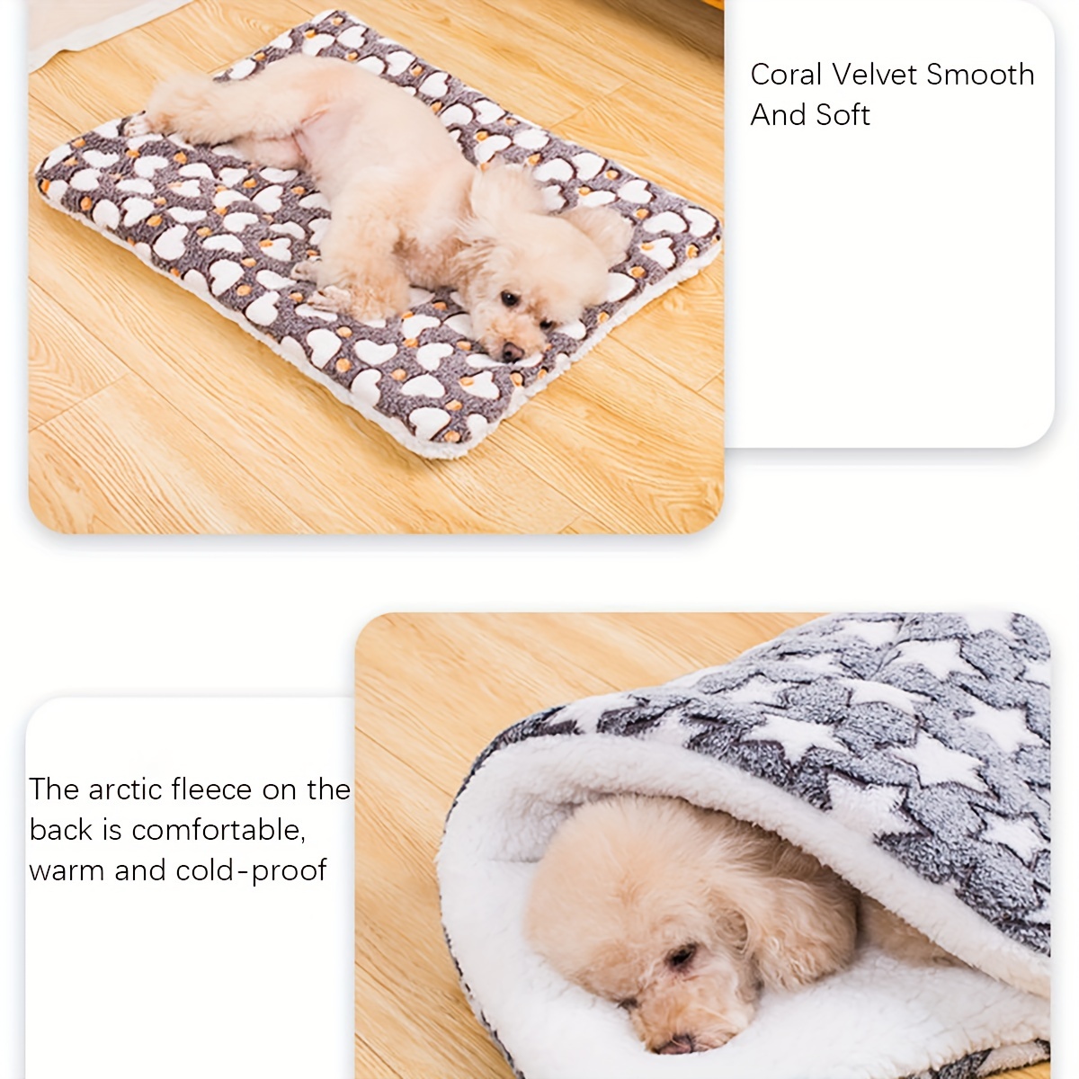 Pets Dog Bed Mat Crate Pad Ultra Soft Puppy Bed - Temu