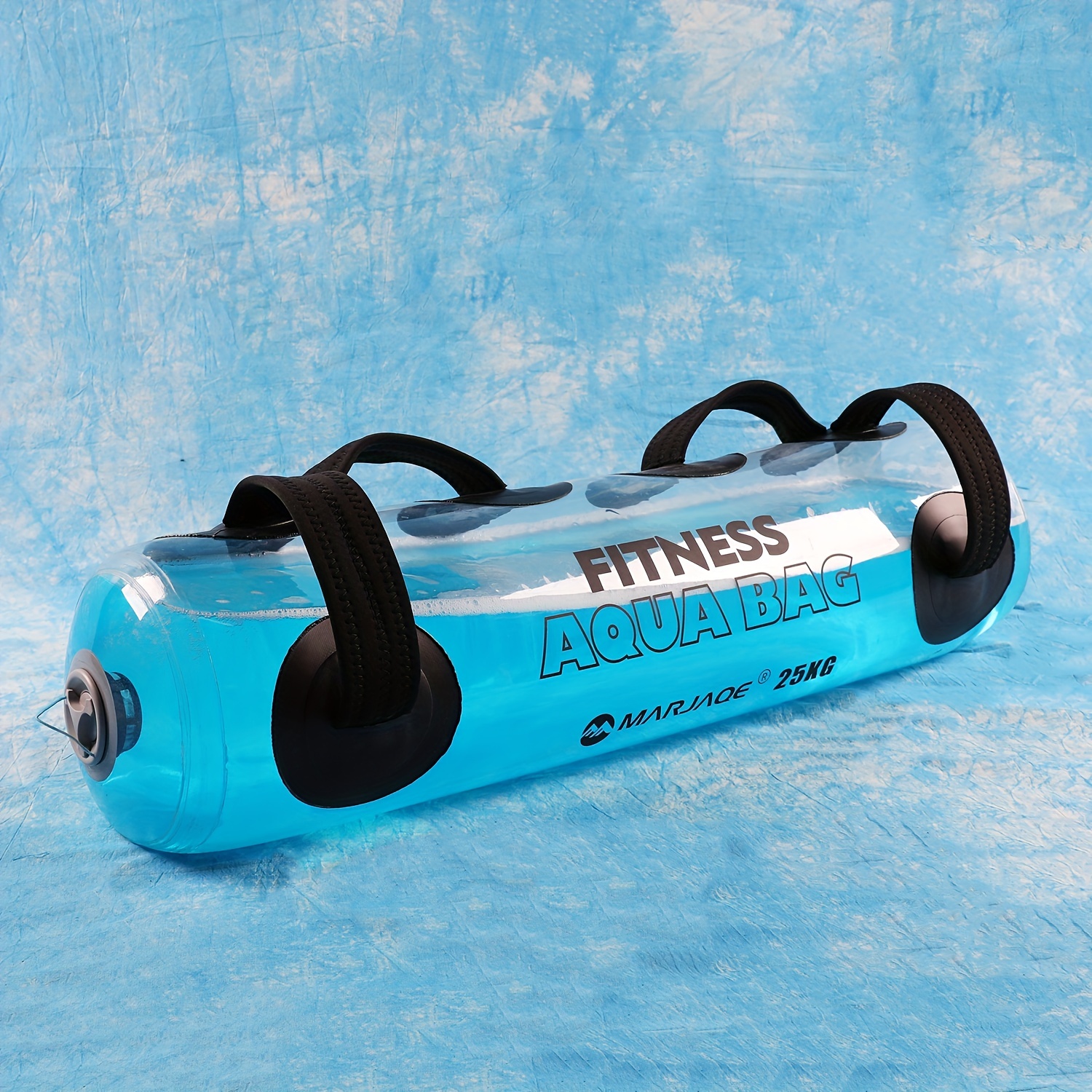 Inflatable Transparent Fitness Water Bag Water Filling Soft Dumbbell