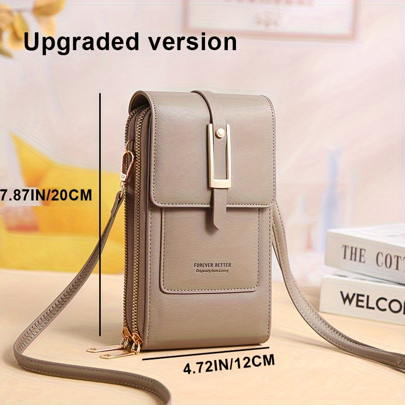 Touch Screen Mobile Phone Bag Mini Flap Crossbody Bag - Temu
