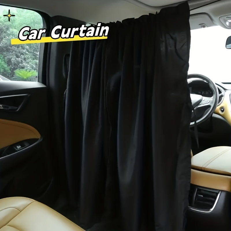 Car Privacy Curtain Removable Sun Shade Partition For Front And