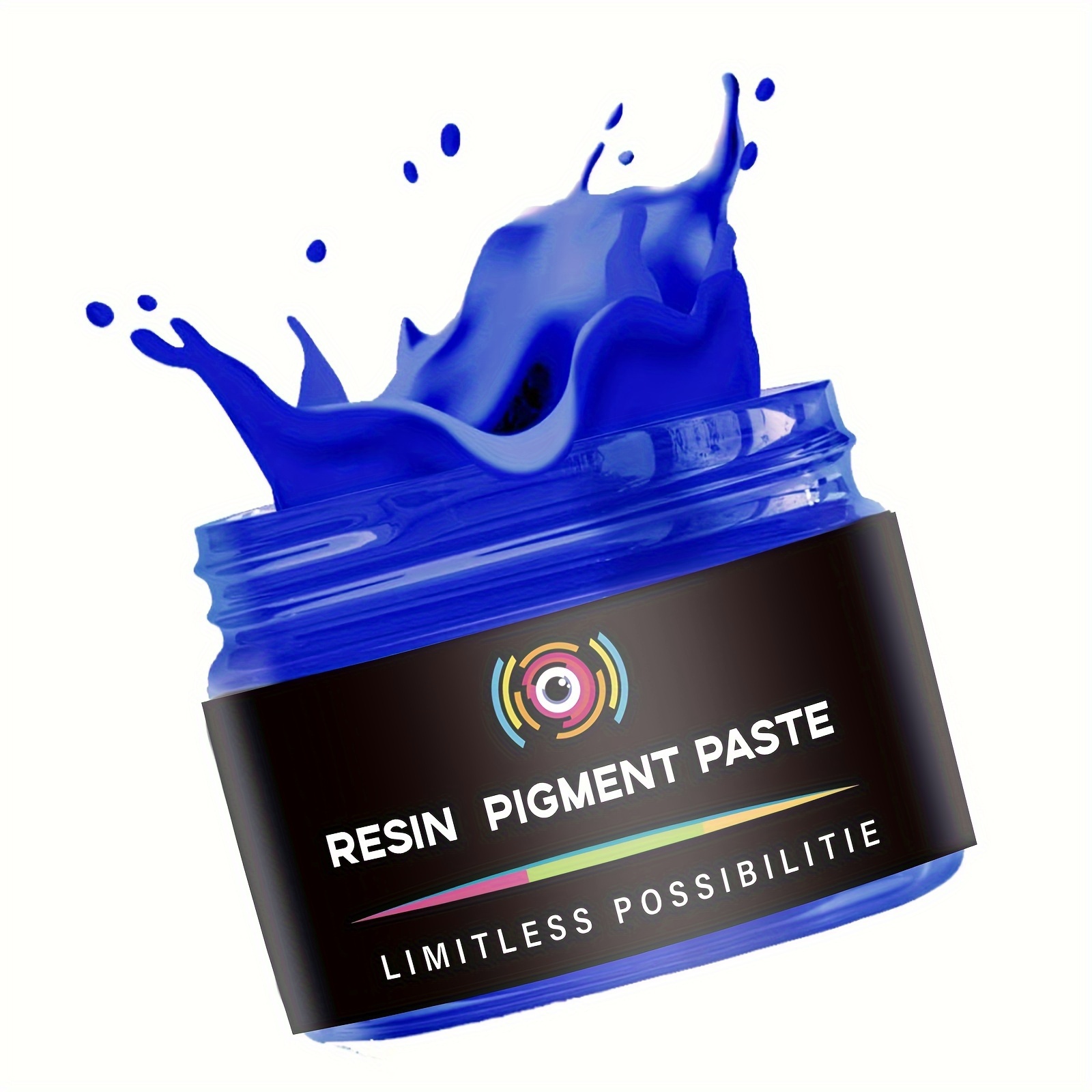 Resin Pigment Color Paste Set 18 Colors Opaque Gel Resin Colorant