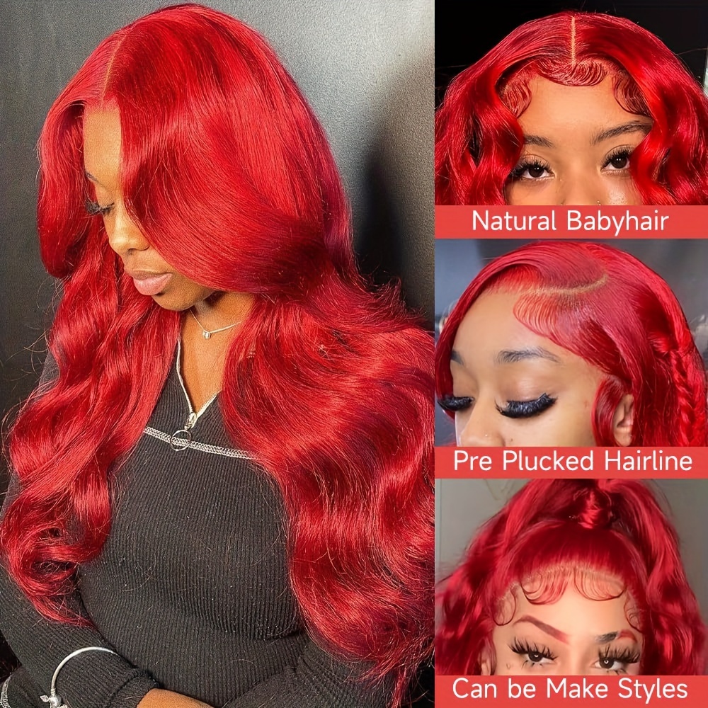 Body Wave 13x4 Pre Cut HD Lace Frontal Human Hair Wigs Glueless Wear A