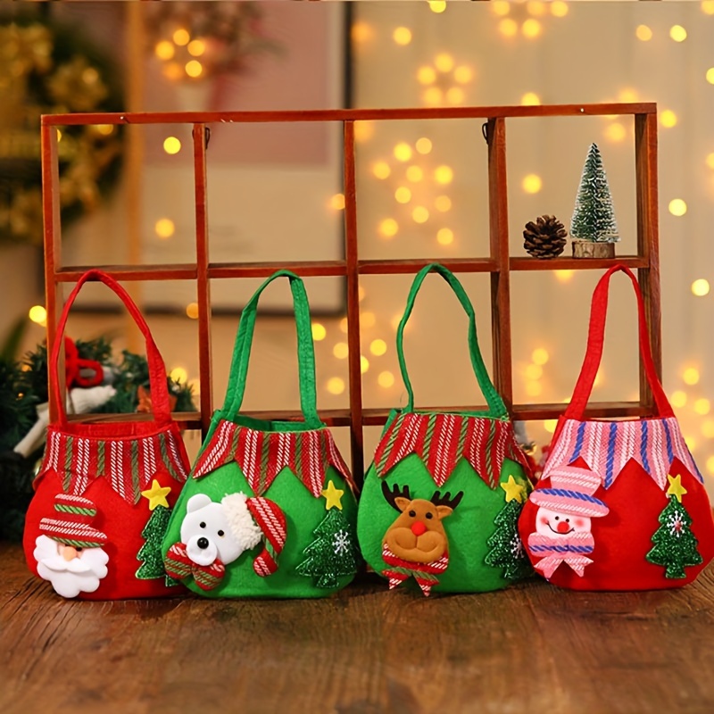 Christmas Decoration Packaging Bag Candy Ziplock Bag - Temu