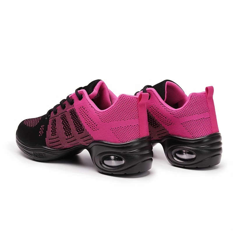 Zapatos Baile Jazz Tejido Volador Mujer Zapatillas Deporte - Temu