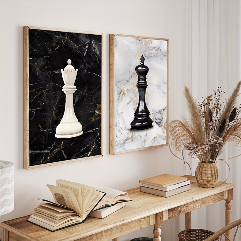 Move In Silence Canvas Wall Art, Checkmate, Motivational Wall  Decor,inspirational Office Decor,chess Quote Modern Poster Prints -  Painting & Calligraphy - AliExpress