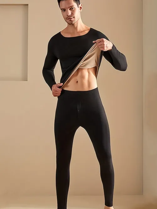 Thermal Underwear Sets For Mens - Temu