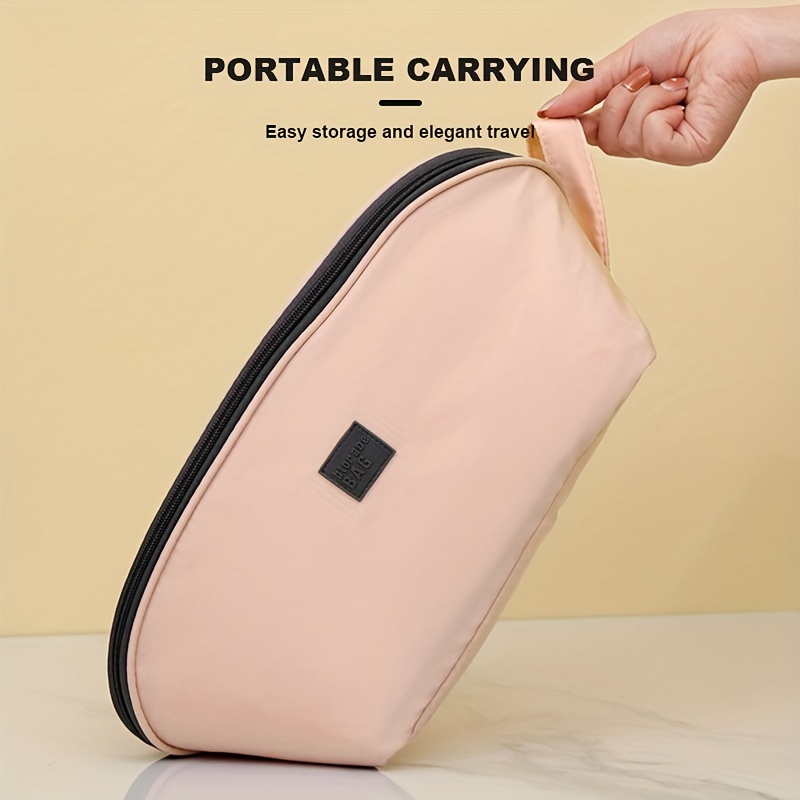 1pc Portable Underwear Organizer Bag, Multifunctional Travel Lingerie  Storage Bag, Water Resistant, Large Capacity