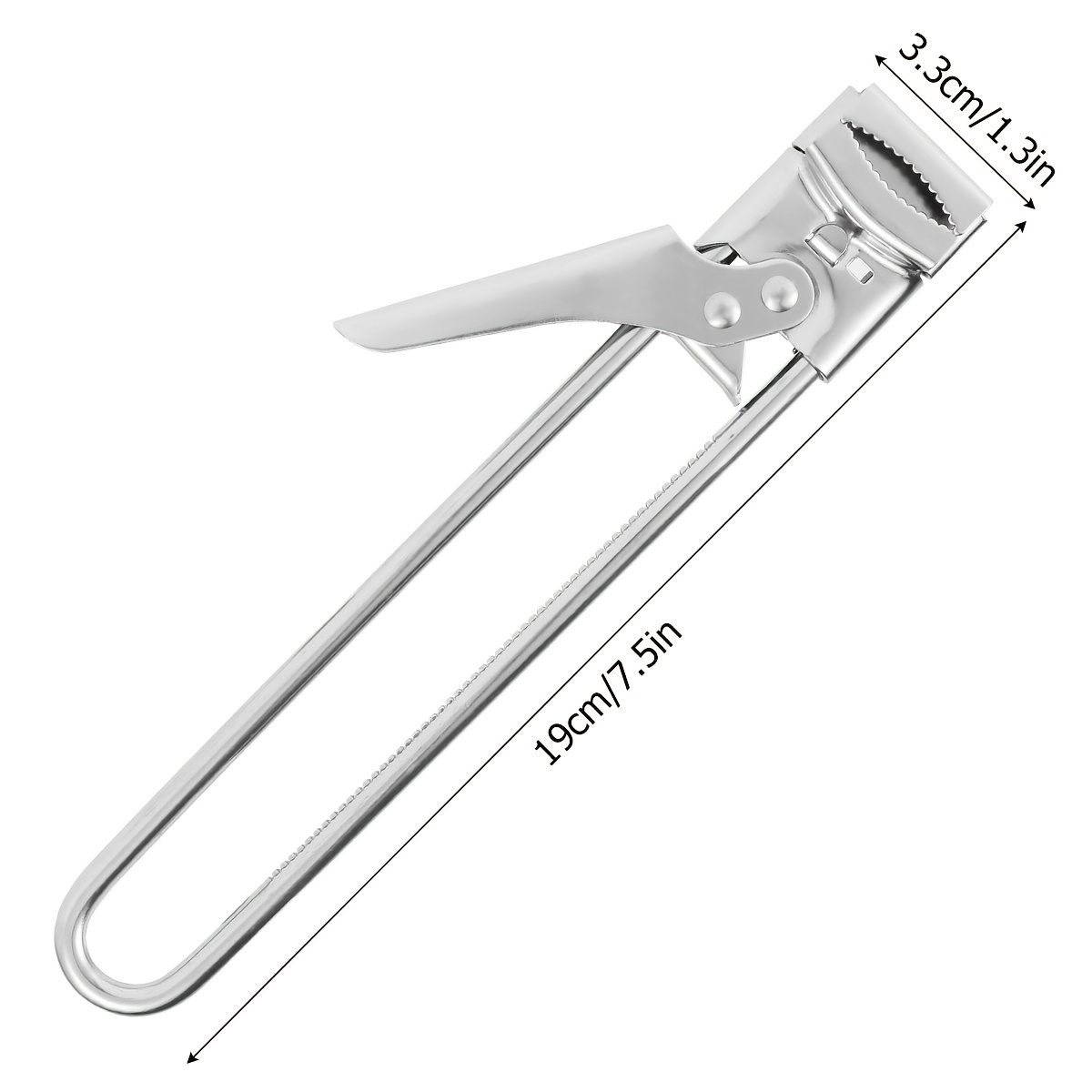 1pc Stainless Steel Adjustable Can Opener Portable Manual Bottle Opener  Removal Tool For Kitchen Bar Camping - Sports & Outdoors - Temu