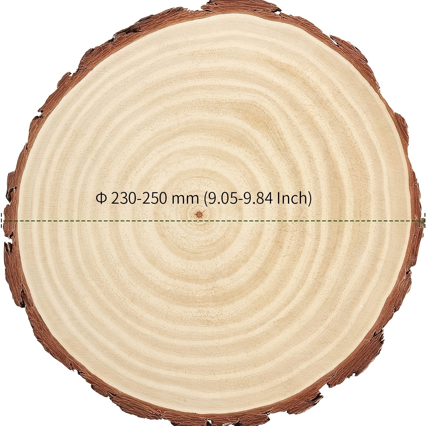 Set of 10 10 inch wood slices Wedding table decor Wood