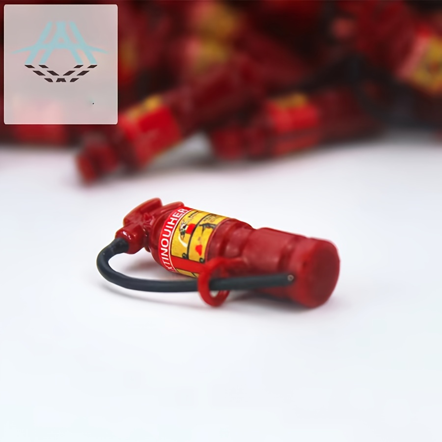 Mini Extintor Fuego/estante Leña Juguete En Miniatura Casa - Temu Chile