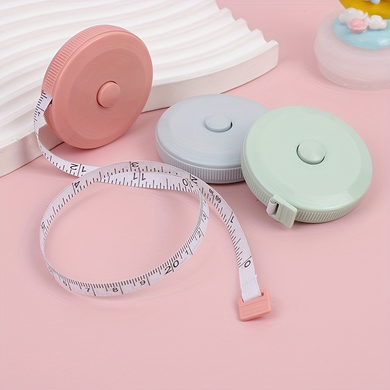 Prdigy 5 PCS Dual Sided Scales Fabric Tape Measure, 150cm/60 Inch Small  Retractable Measuring Tape Waist Measuring Tape, Measuring Tape for Body
