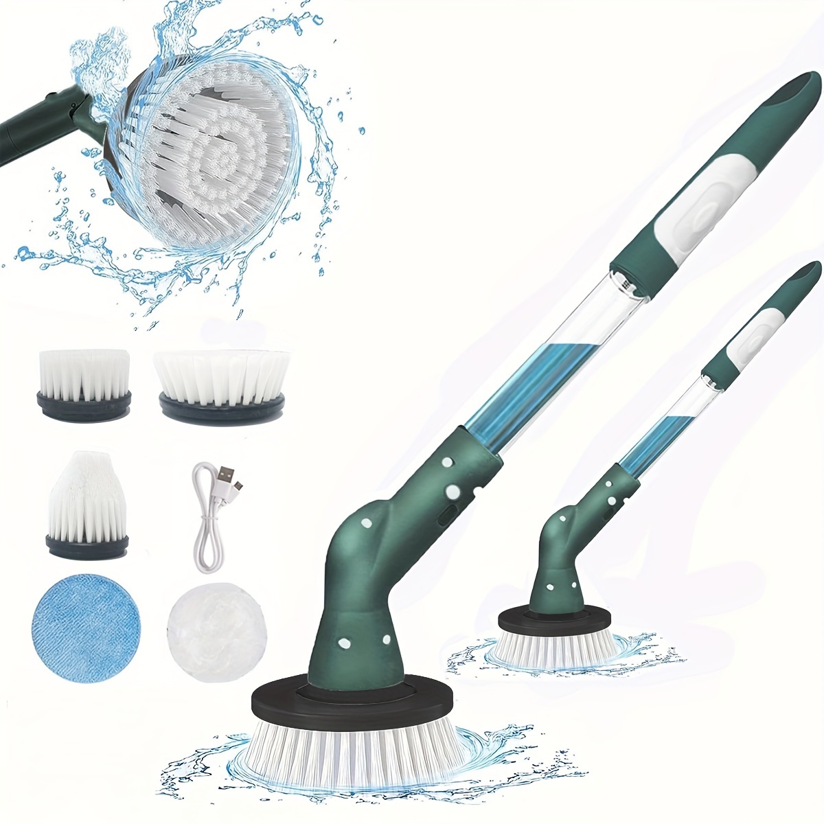 Electric Spin Scrubbers Cordless Rechargeable Electric - Temu