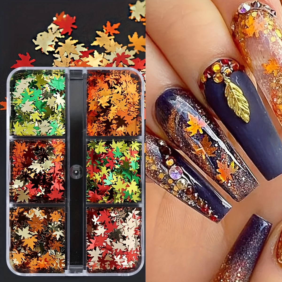 Nail Glitter Flakes Irregular Shape Manicure Decoration Accessories Paper  Sequins Nail Art Decoration for Women